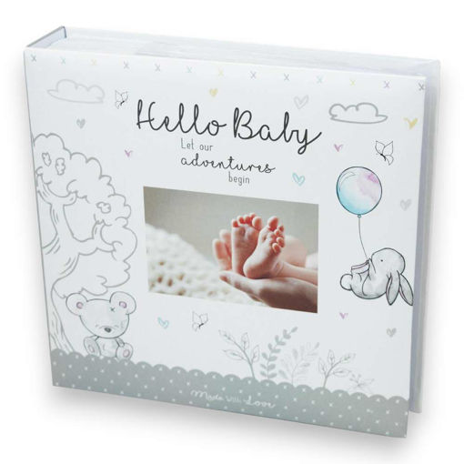 Picture of HELLO BABY PHOTO ALBUM 22X22CM